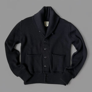 THE NEW VOYAGER CARDIGAN - BLACK