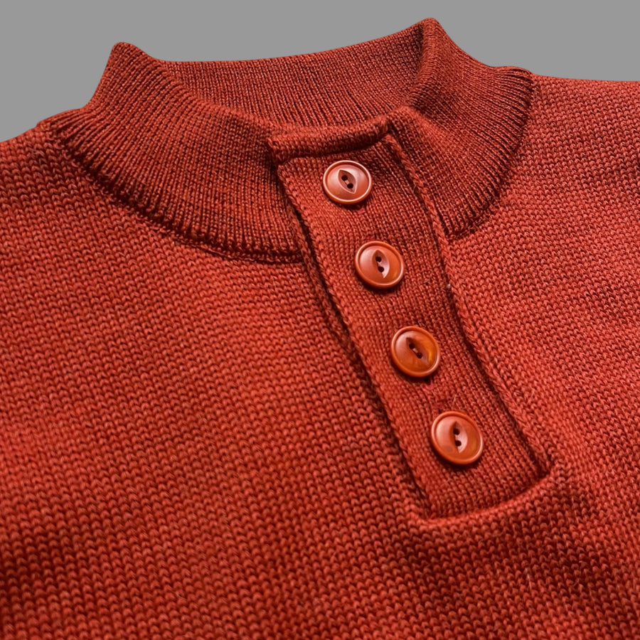 THE BRIG BUTTON FRONT - RUST