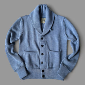 THE NEW VOYAGER CARDIGAN - SKY BLUE