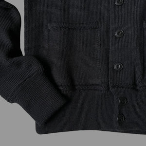 THE NEW VOYAGER CARDIGAN - BLACK