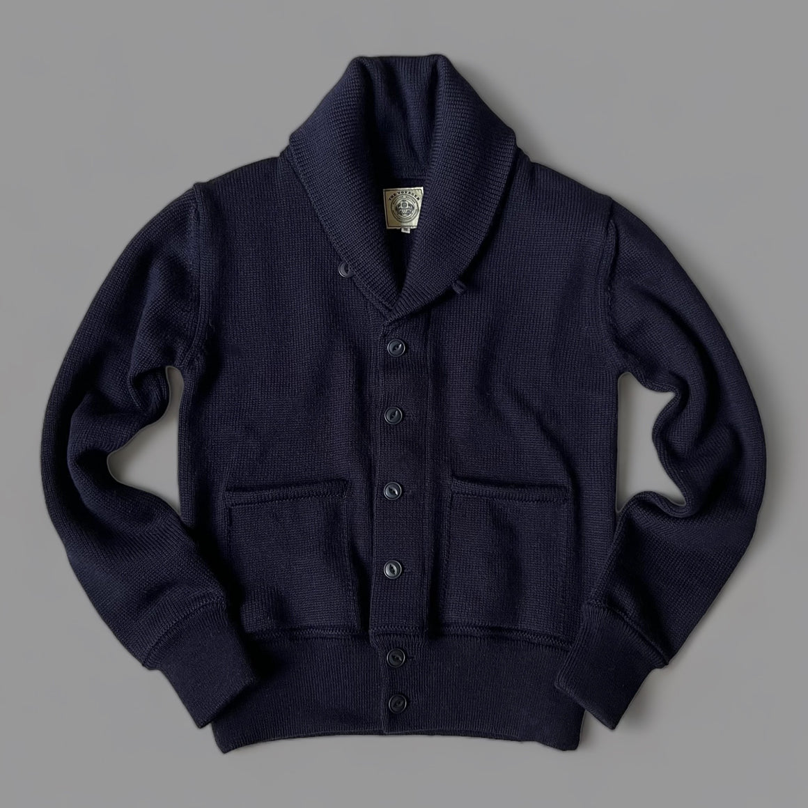THE NEW VOYAGER CARDIGAN - NAVY BLUE